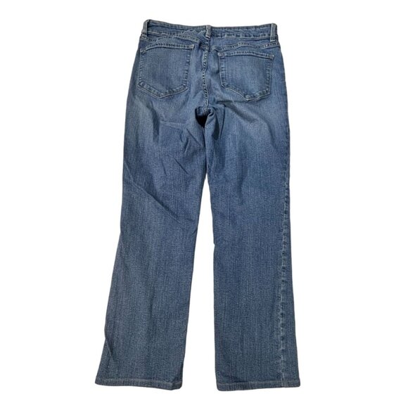 NYDJ Jeans Womens 14 Medium Wash Denim Made In USA Straight Leg - Picture 2 of 10